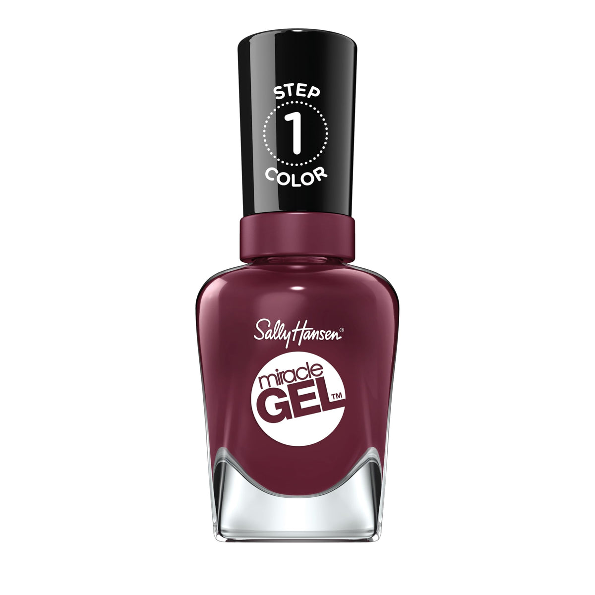 Sally Hansen Miracle Gel Salon Quality Nail Polish | Gel-Like Formula, Two-Step System, No UV Light Needed, Long Lasting | Opaque, Glossy | 489 Beauty & Personal Care Sally Hansen