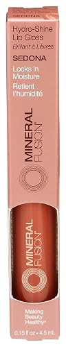 Mineral Fusion HydroShine Lip Gloss, Sedona, 0.15 Ounce Beauty & Personal Care Mineral Fusion