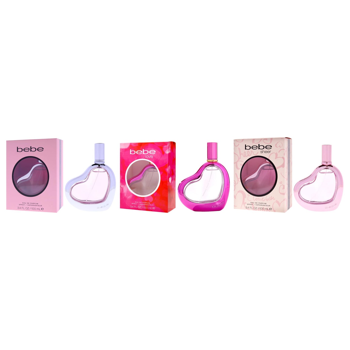 Bebe The Lovely Trio - Discovery kit Premium Gift Set, Complete Care Collection for Women Beauty & Personal Care bebe