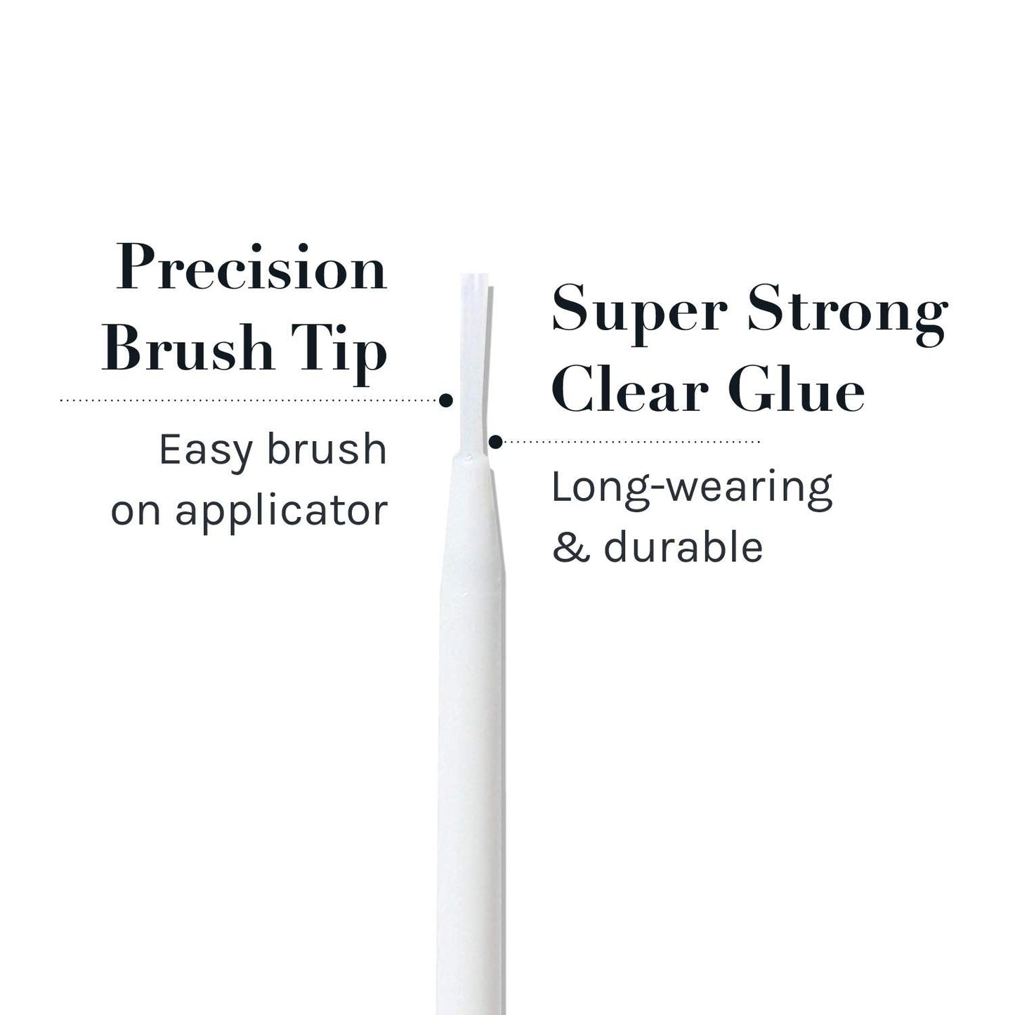 AOA Studio Eyelash Lash Glue Enhancers 4pcs Strip Lash Adhesive Strong Hold Water Proof Formula No Irritation Latex Free Long Lasing Quick Dry Eyelash Beauty & Personal Care AOA STUDIO