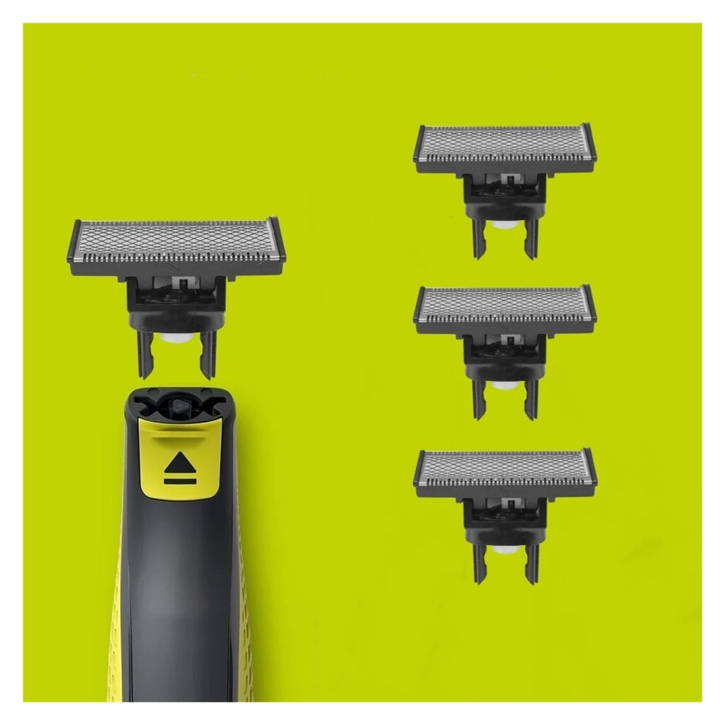 Shaver Replacement Blade & Nose Hair Trimmer Replacement Heads Compatible for Philips OneBlade QP2520, QP2630, QP6510 - Multi-Functional Parts Beauty and Personal Care RYBVWNLB