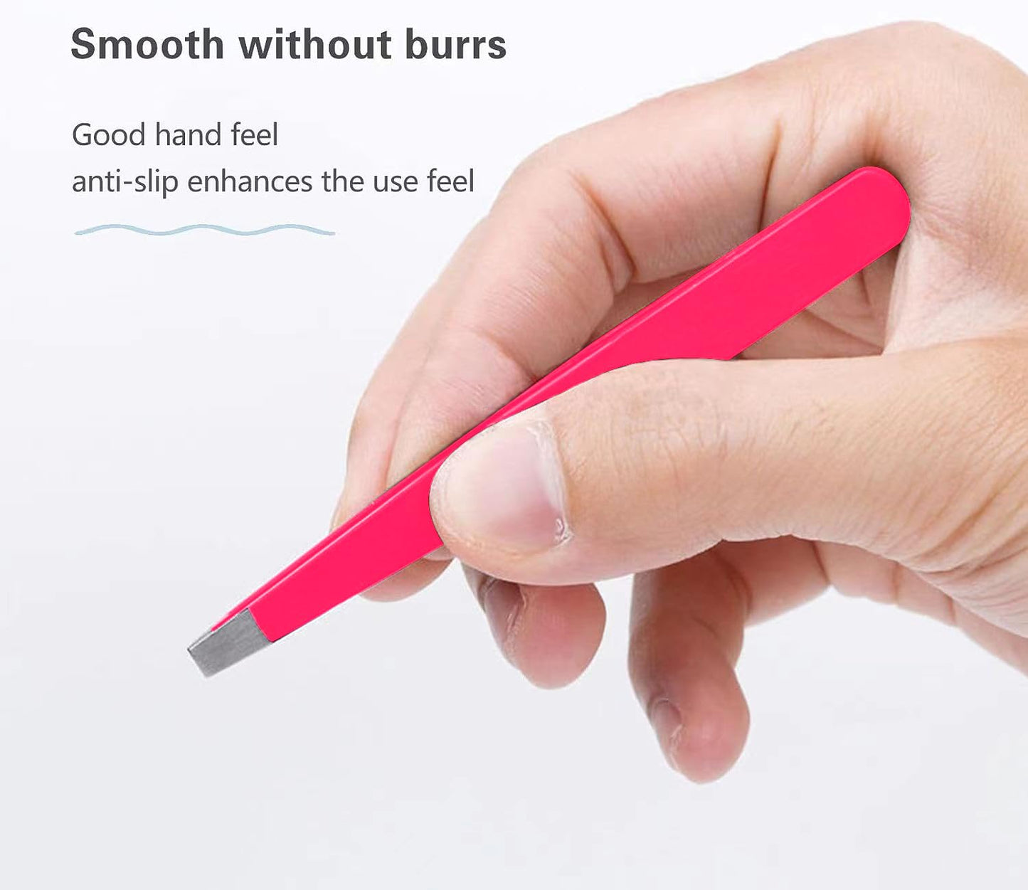 Tweezers Set, High Precision Stainless Steel Eyebrow Tweezers for Facial Hair, Inward Growing Hair and Splinter Remover Kit, Suitable for Women Beauty & Personal Care Derlaier