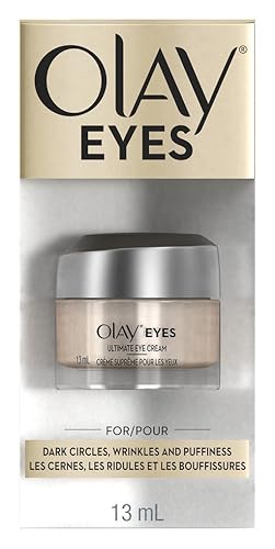 OLAY Ultimate Eye Cream for Dark Circles, Wrinkles And Puffiness 0.4 oz (Pack of 3) Beauty & Personal Care Olay