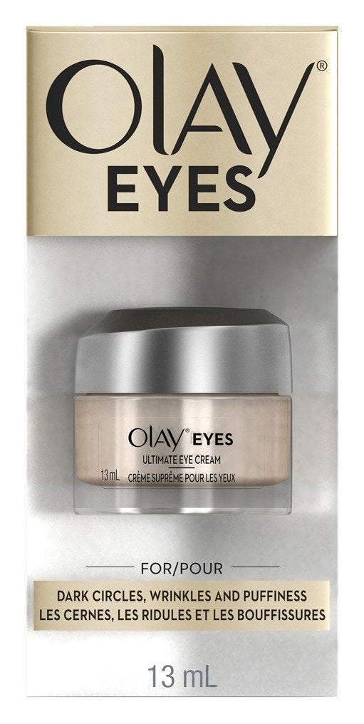 OLAY Ultimate Eye Cream for Dark Circles, Wrinkles And Puffiness 0.4 oz (Pack of 3) Beauty & Personal Care Olay
