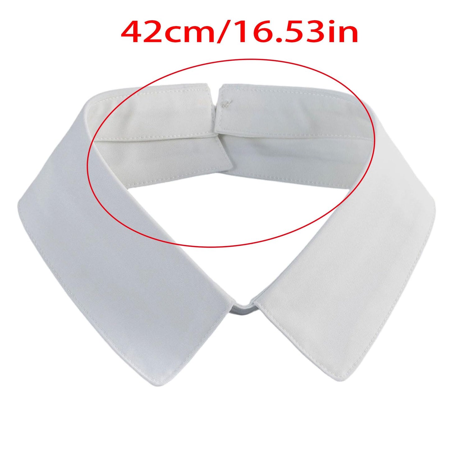 MINGLEA Detachable Collar For Shirt With Button Closure Comfortable Breathable Fabric False Collar For Men And Women Beauty and Personal Care MINGLEA