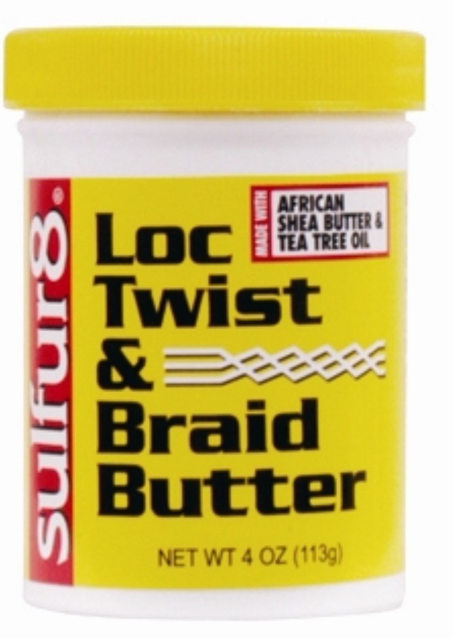 Sulfur8 Loc Twist & Braid Butter, 4 oz (Pack of 3) Beauty & Personal Care SULFUR8