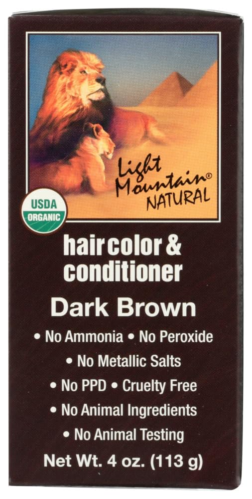 Light Mountain Henna Dark Brown 4 Oz2 Beauty & Personal Care LIGHT MOUNTAIN