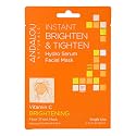 Instant Brighten & Tighten, Hydro Serum Facial Mask - Andalou Naturals (6 PACKS) Beauty & Personal Care Andalou Naturals