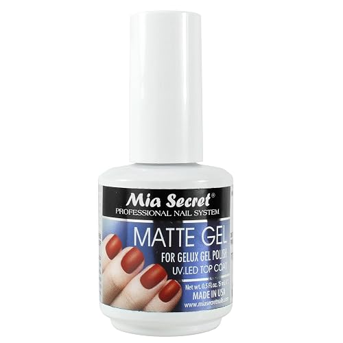 Mia Secret - Matte Gel For GELUX Gel Polish made in USA Beauty & Personal Care Mia Secret