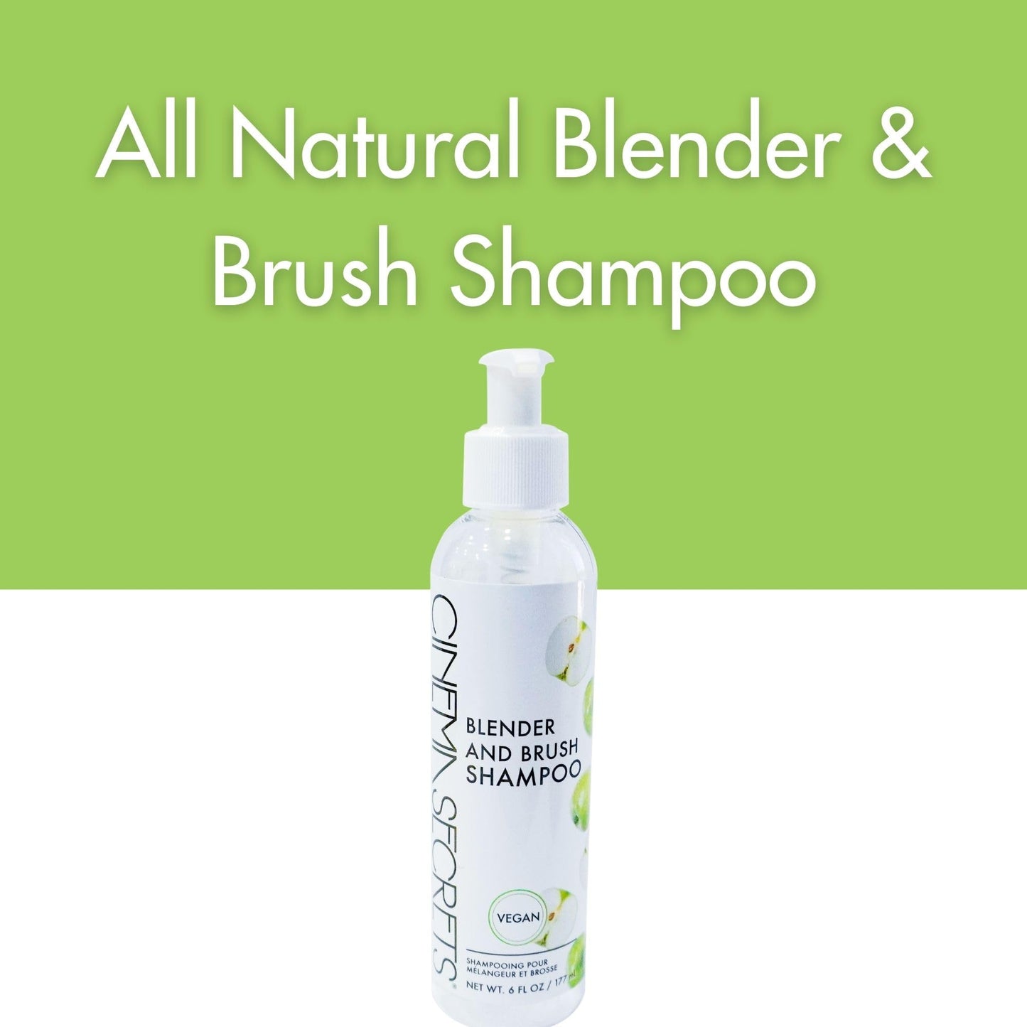 Cinema Secrets Vegan Makeup Brush Cleaner - Sponge & Makeup Brush Shampoo for Deep Cleansing - Removes Build-Up & Stains - Gentle & Cruelty-Free Beauty & Personal Care CINEMA SECRETS