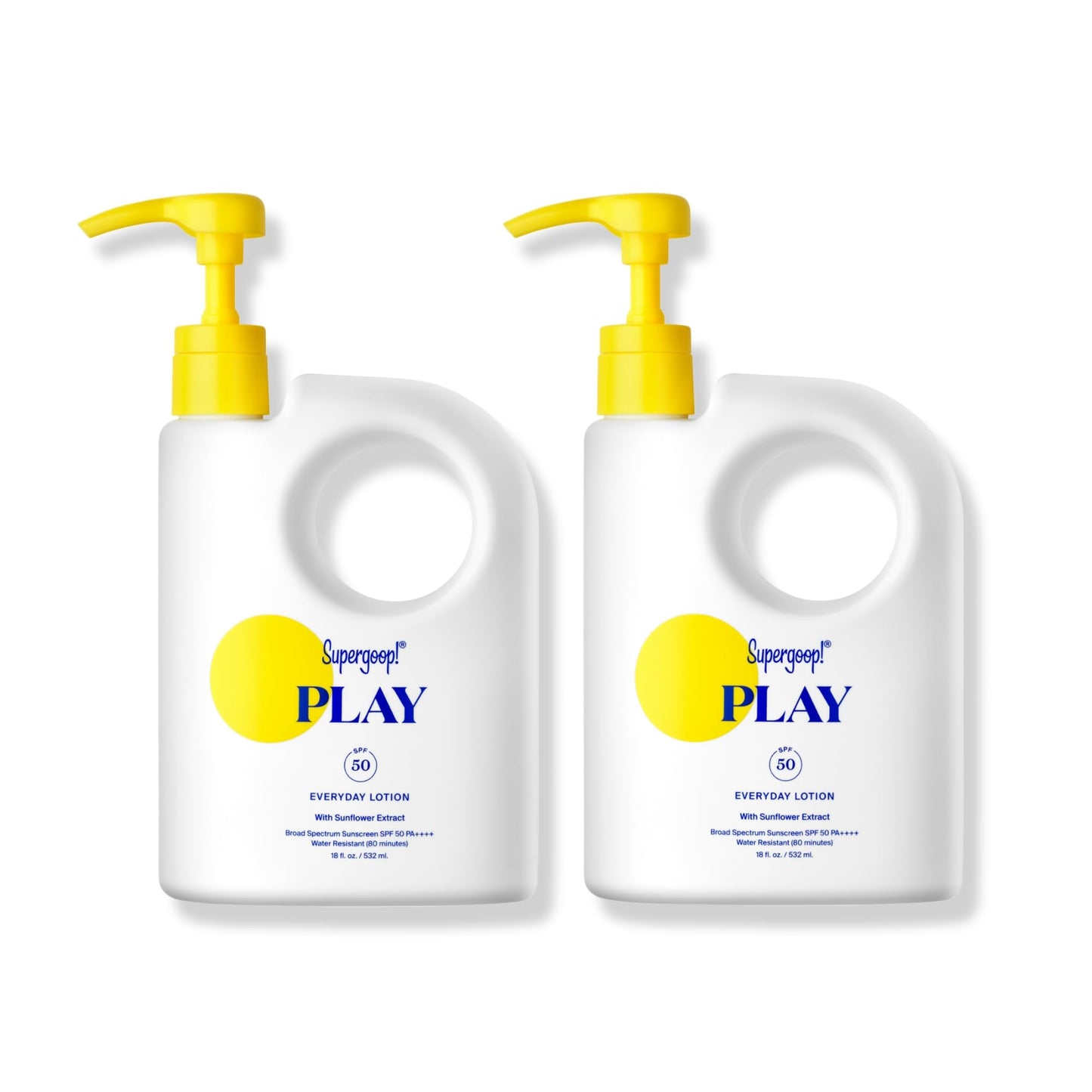 Supergoop! PLAY Everyday Lotion SPF 50 - Broad Spectrum Body & Face Sunscreen - Great for Active Days - Fast Absorbing, Water & Sweat Resistant - 18 Beauty & Personal Care Supergoop!
