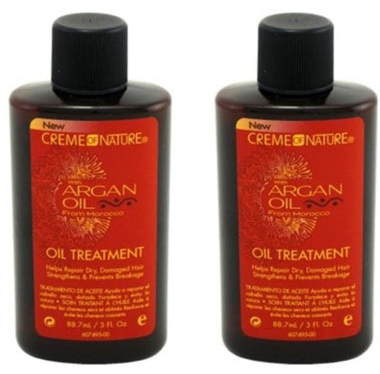 Creme Of Nature Argan Oil Treatment 3 Ounce (Pack of 2) Beauty & Personal Care Creme of Nature