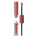 NYX PROFESSIONAL MAKEUP Shine Loud, Long-Lasting Liquid Lipstick with Clear Lip Gloss - Magic Maker (Dusty Nude Mauve) Beauty & Personal Care NYX PROFESSIONAL MAKEUP