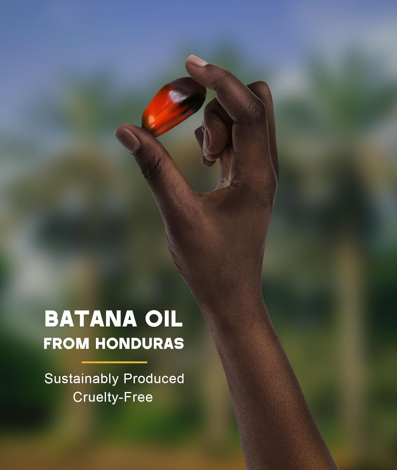 Batana Oil for Hair Growth, 100% Natural Pure Batana Oil Paste from Dr. Sebi Honduras, Prevents Hair Loss, Enhances Thickness, Organic Raw Scalp Mask Beauty and Personal Care Qytin
