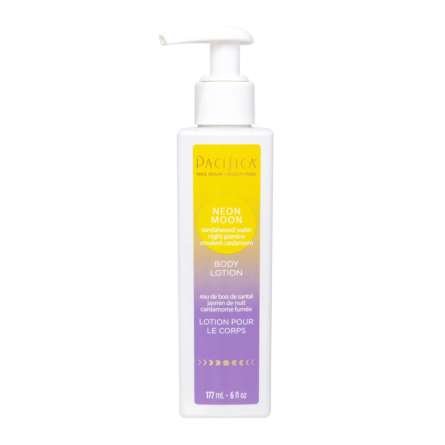 Pacifica Neon Moon Body Lotion - Alluring Sandalwood, Jasmine & Cardamom Scent, Lightweight Hydrating Lotion with Shea Butter & Avocado Oil Beauty & Personal Care Pacifica