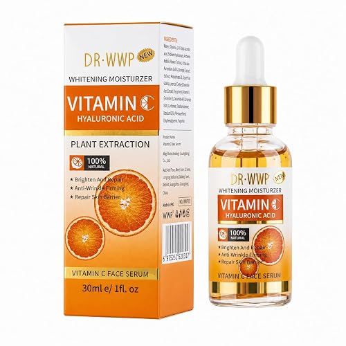 Vitamin C Serum For Face, Anti Aging Formula with Vitamin C, Hyaluronic Acid, Vitamin E - Brightening Serum - Improve Appearance of Dark Spots, Tone Beauty & Personal Care Gracefleur