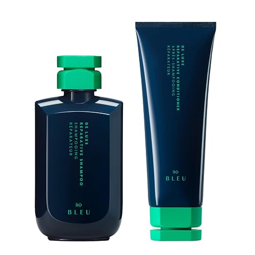 R+Co BLEU De Luxe Reparative Shampoo and Conditioner Set - Hydrates, Strengthens & Repairs Coarse, Fragile & Damaged Hair - Seals Cuticles & Split Beauty & Personal Care R+Co
