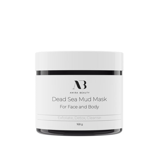 Amira Beauty Dead Sea Mud Mask for Face and Body - Reduces Pores, Acne, Blackheads and Texture - For All Skin Types 11.OZ Beauty & Personal Care Amira Beauty