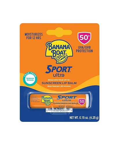 Banana Boat Sport Performance Sunscreen Lip Balm SPF 50 0.15 oz (Pack of 8) Beauty & Personal Care Banana Boat