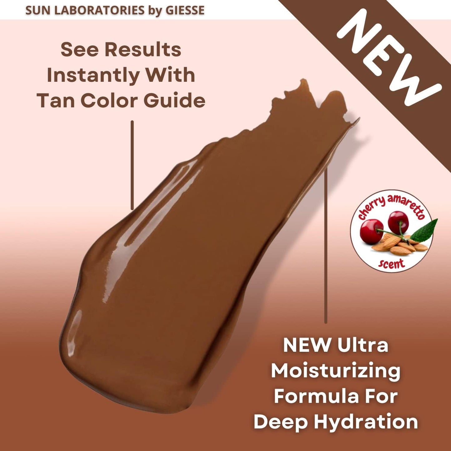 Sun Laboratories By Giesee Ultra Dark Self Tanning Lotion 8 oz Two Pack - Self Tanning Lotion, Self Tanner, Tanning Lotion - Sunless Tanner, Instant Beauty & Personal Care Sun Laboratories by Giesee