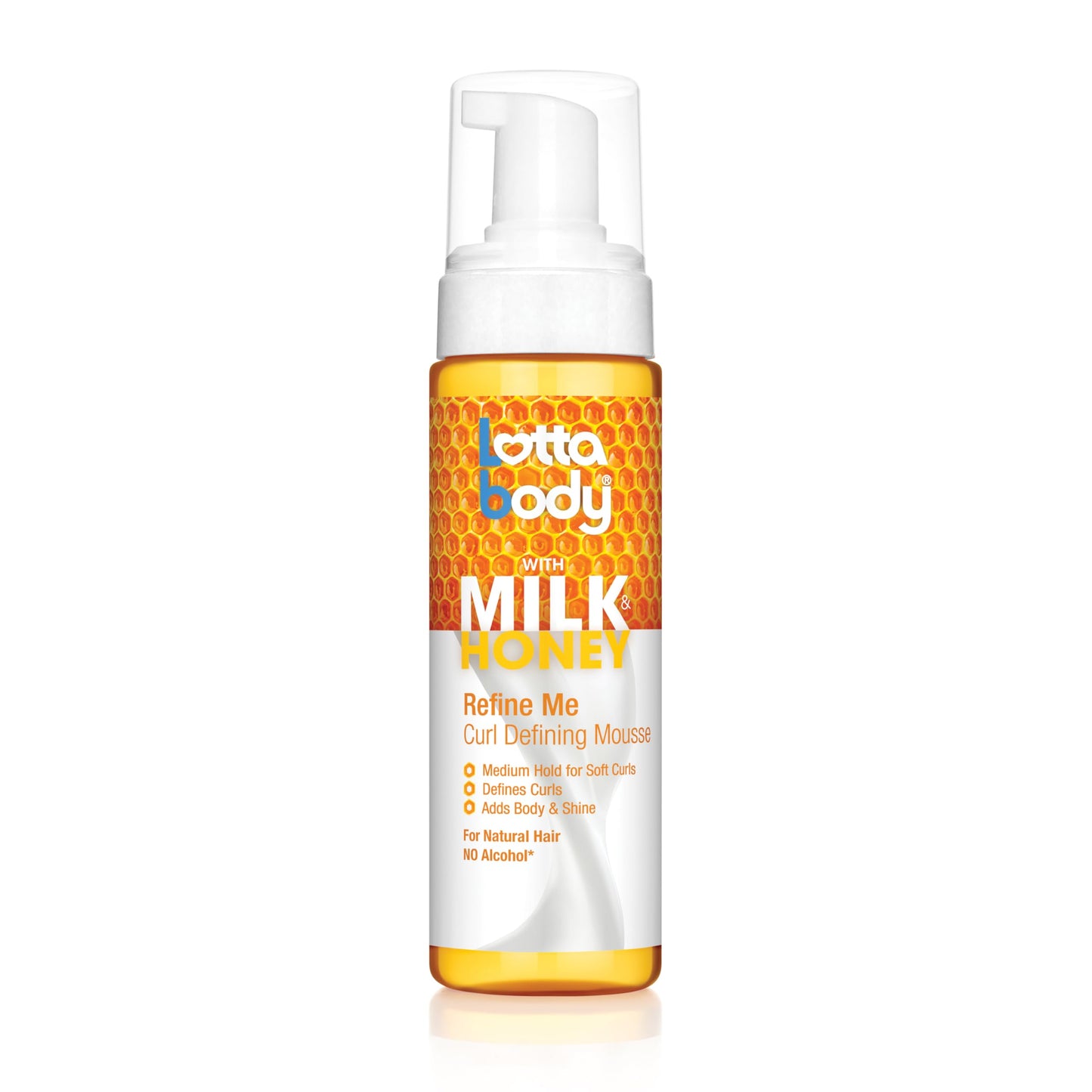 Lotta Body, Refine Me Curl Defining Mousse, Medium Hold for Soft Curls, Moisturizes, Controls Frizz, 7 Fl Oz Beauty & Personal Care Lottabody