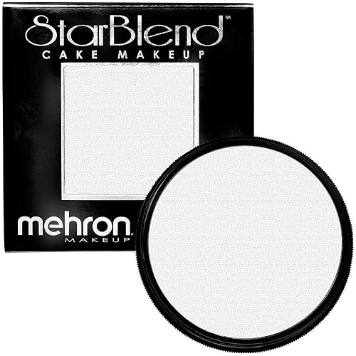 Mehron Makeup StarBlend Cake (2 oz) (White) Beauty & Personal Care Mehron