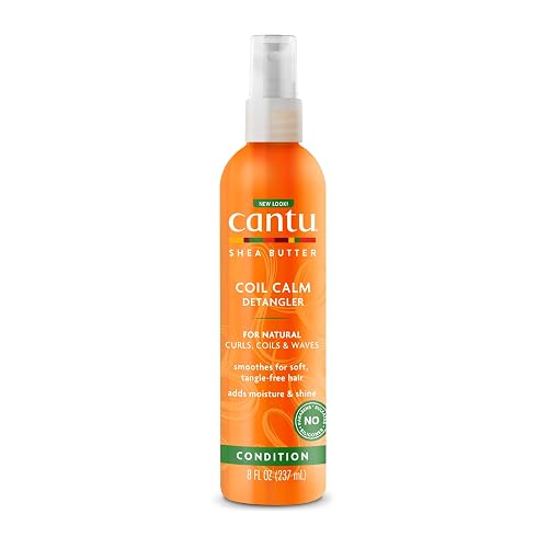 Cantu Natural Hair Detangler Coil Calm Spray 8 Ounce (235ml) (6 Pack) Beauty & Personal Care Cantu