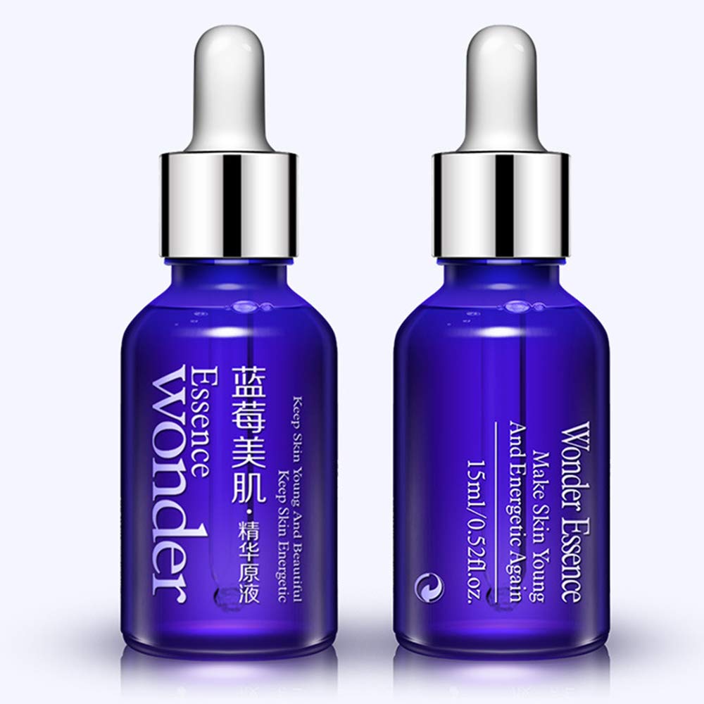 BIOAQUA Skin Care Blueberry Serums Hyaluronic Essence Acid Liquid Anti Wrinkle Anti Aging Collagen Pure Moisturizing Day 15ml Beauty & Personal Care BIOAQUA