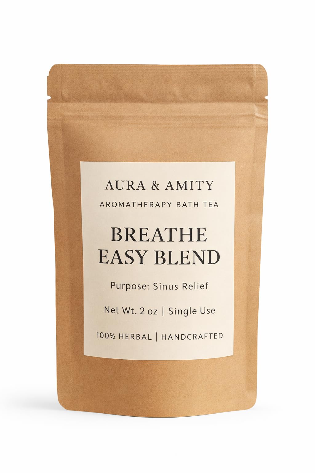 Aura & Amity Botanical Bath Tea - Herbal Soak Bags for Sinus Relief - 100% Natural, Handcrafted, Single Use Spa Ritual (Eucalyptus) Beauty and Personal Care Aura & Amity