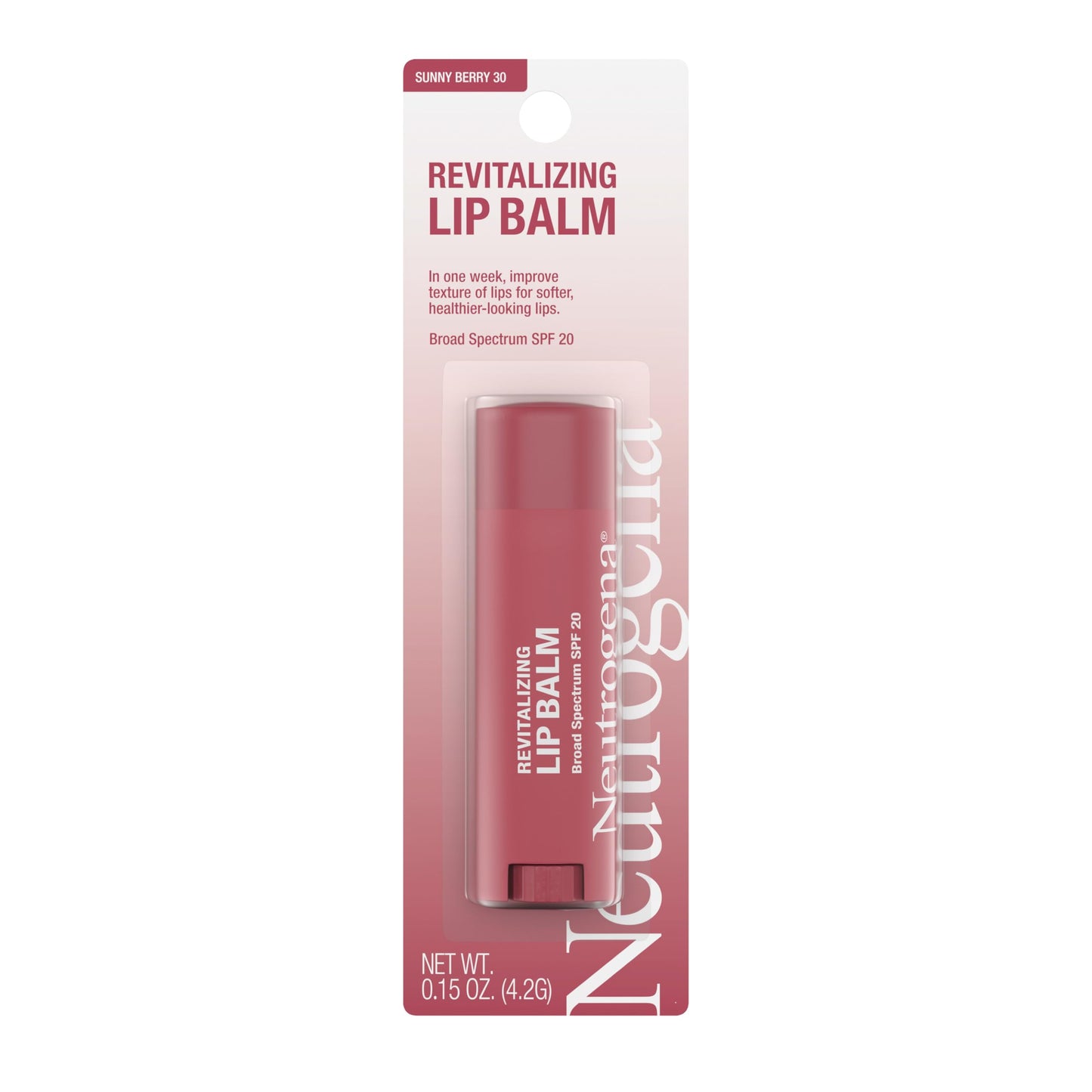 Neutrogena Revitalizing Tinted Lip Balm Broad Spectrum SPF 20 Sunscreen, Moisturizing Lip Balm with a Sheer Tint for Softer, Smoother Beauty & Personal Care Neutrogena