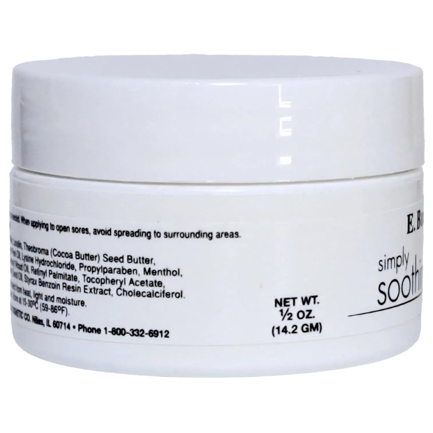 E. Burnham Simply Soothing Lysine Ointment 0.5 Oz. - Moisturizing Balm with Natural Lysine - Softens & Conditions Dry, Cracked Skin Beauty and Personal Care E. Burnham