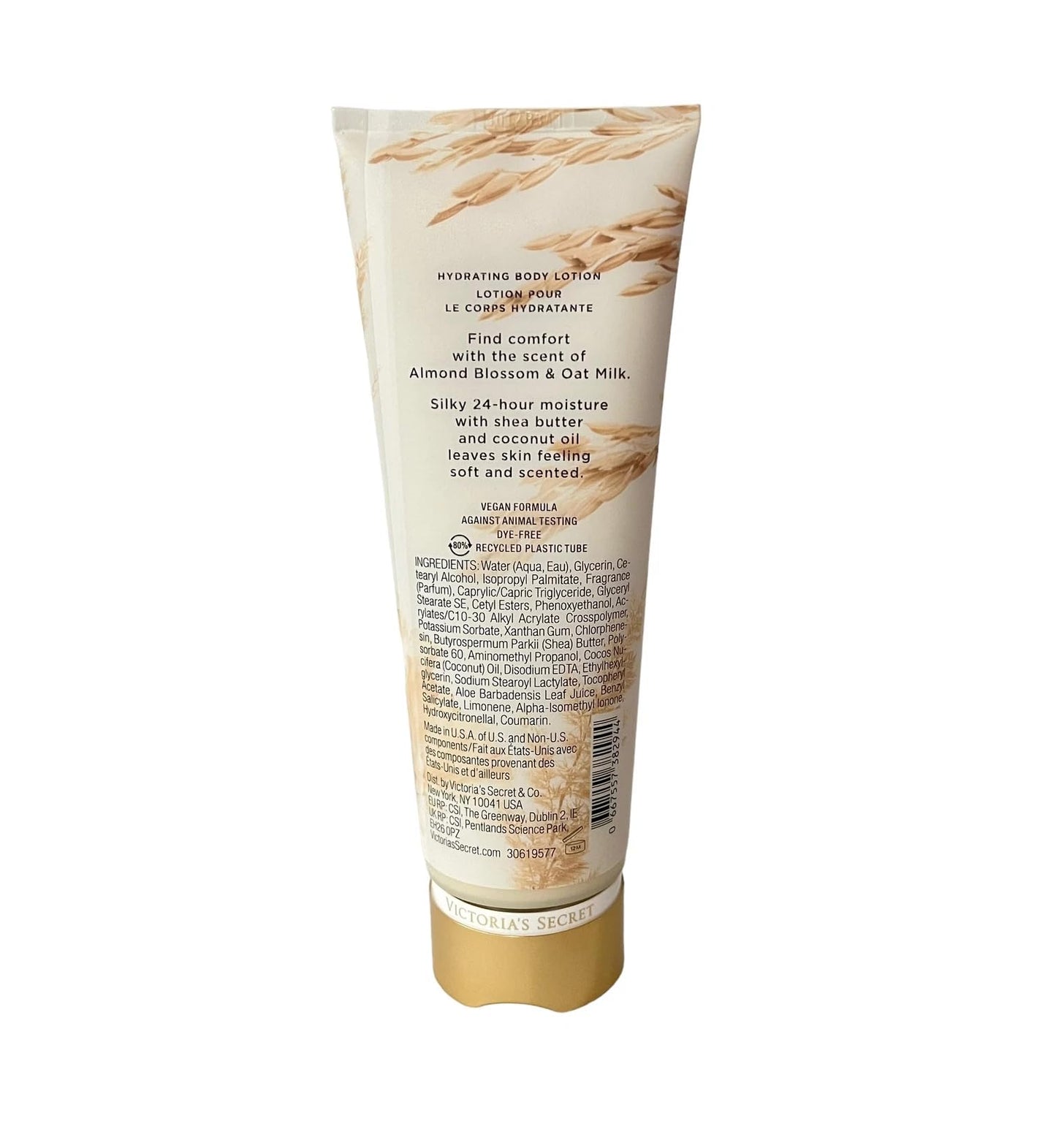 Victoria's Secret Almond Blossom & Oat Comfort 24-Hour Moisture Hydrating Body Lotion With Shea Butter 8 fl oz Beauty & Personal Care Victoria's Secret