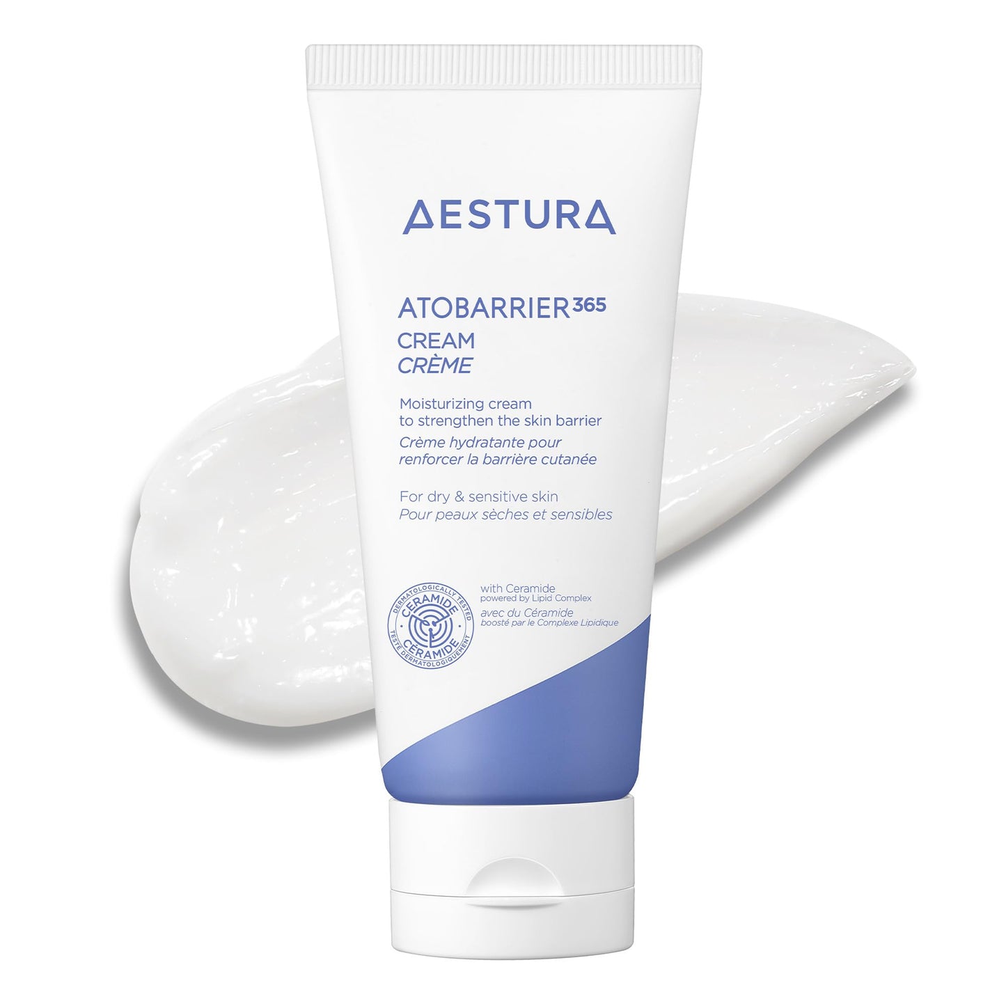 AESTURA ATOBARRIER365 Cream with Ceramides, Korean Face Moisturizer for Barrier Repair | 120H lasting Hydration, Ceramide Capsules, Dry & Sensitive Beauty and Personal Care AESTURA