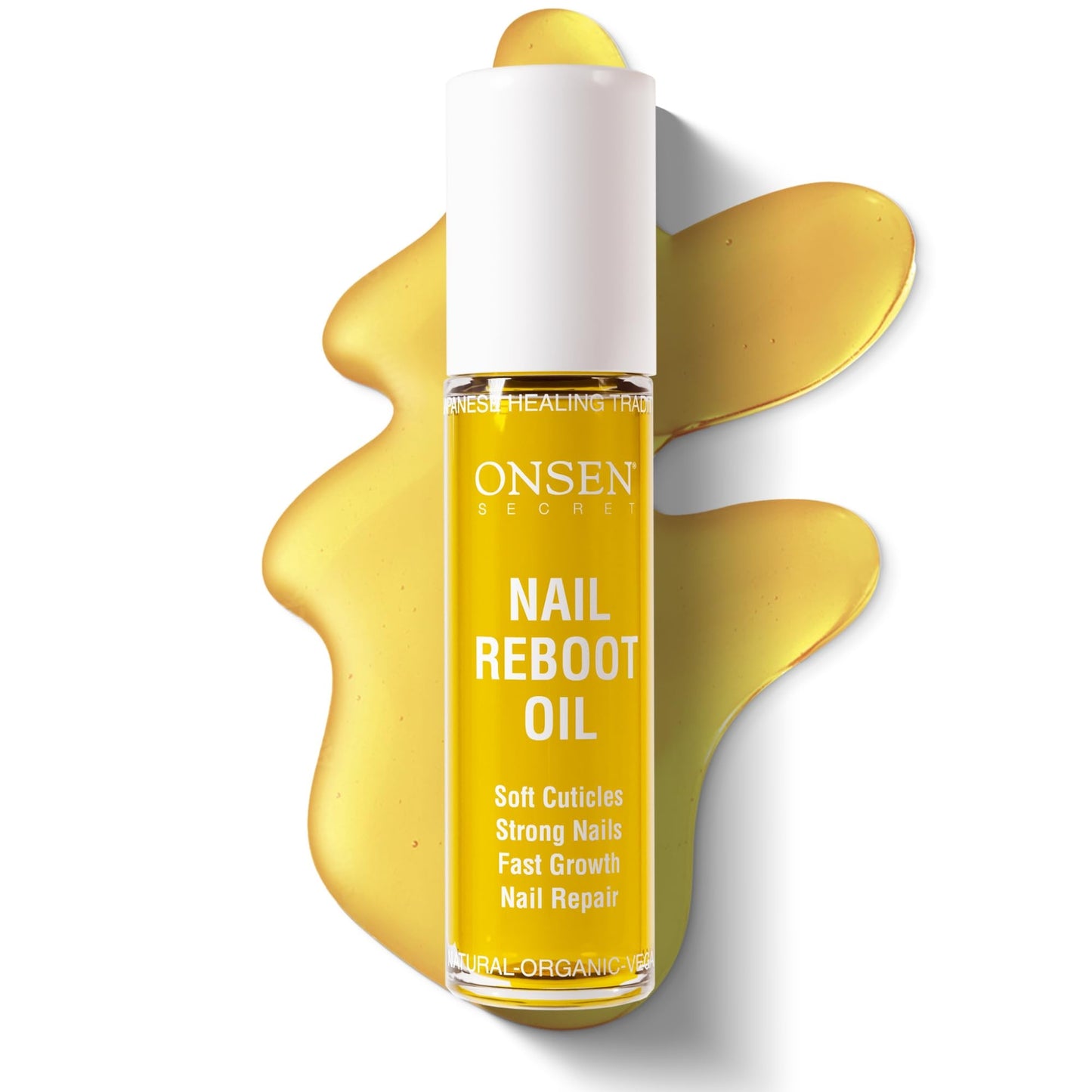 Onsen Secret Nail & Cuticle Repair Oil (10ml) - Dry Oil Formula - Japanese Tsubaki, Tea Tree & Jojoba - Strengthens Nails, Repairs Cuticles, Hydrates Beauty & Personal Care Onsen Secret
