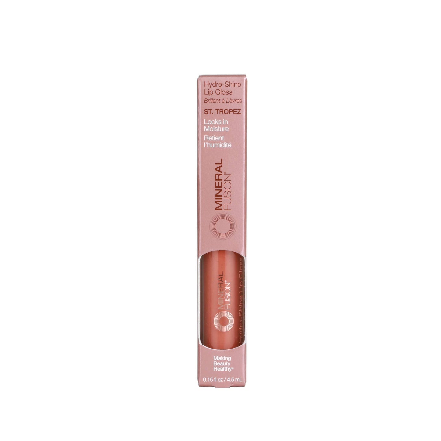 Mineral Fusion Hydro-Shine Lip Gloss, St. Tropez, 0.15 Ounces Beauty & Personal Care Mineral Fusion