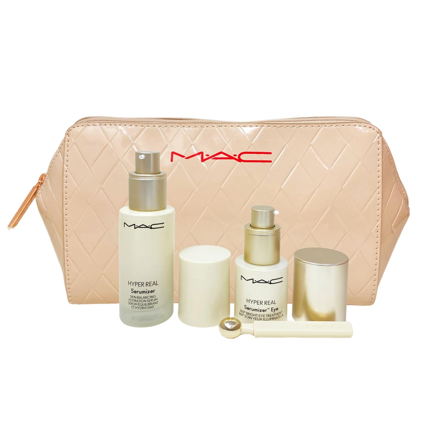 M·A·C Cosmetics Holiday Exclusive Hyper Real Radiant Face and Eye Skin Care 4 Piece Kit Beauty & Personal Care MAC