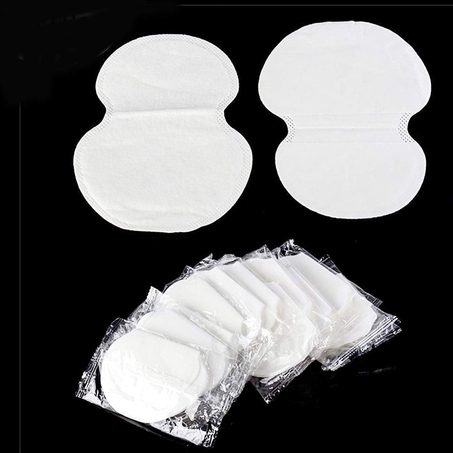 200 Pcs (100 Pairs) Underarm Armpit Sweat Pads, Summer Deodorants Cotton Pads Dress Disposable Stop Sweat Shield Guard Absorbing Beauty and Personal Care QTKJ