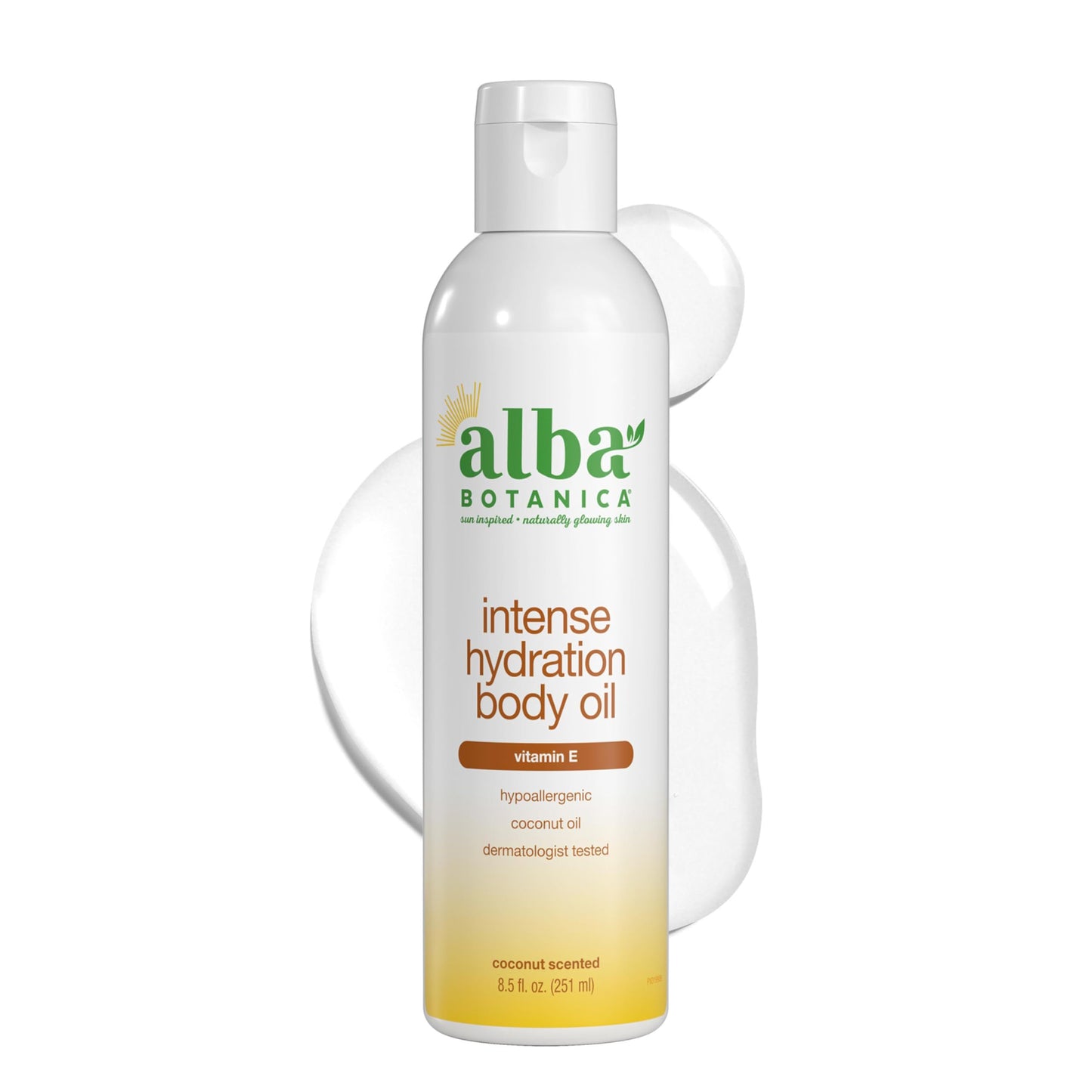 Alba Botanica Intense Hydration Body Oil, with Kukui Nut and Viamin E, 8.5 Oz (Packaging May Vary) Beauty & Personal Care Alba Botanica