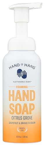Hand In Hand, Soap Hand Foaming Citrus Grove, 9 Fl Oz Beauty & Personal Care Hand in Hand