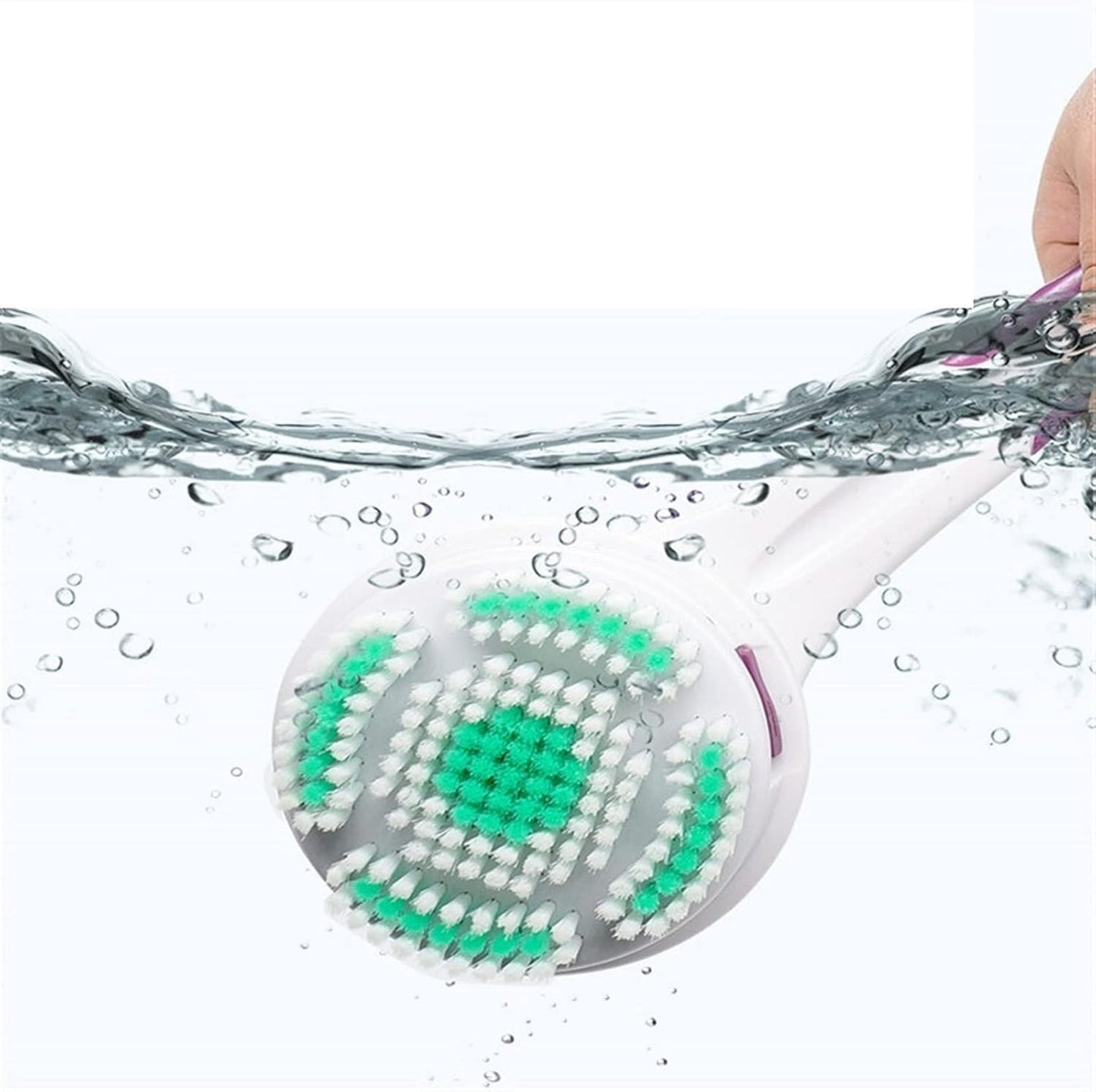 MISTPURE Body Brush Electric Bath Shower Brush Automatic Bath Cleaning Massage Body Brush Remove Exfoliating Scrub Long Handle(Blue) Beauty and Personal Care MISTPURE