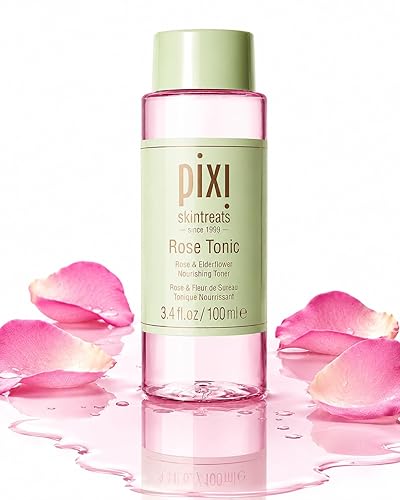 Pixi Rose Tonic Rose Hydrosol Toner Hydrates Skin, Minimize Redness, Rehydrates and Replenishes, 100mL/ 3.4 fl oz Beauty & Personal Care Pixi