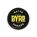 BYRD Hair Matte Pomade - Medium Hold, No Sheen, For All Hair Types, Mineral Oil Free, Paraben Free, Phthalate Free, Sulfate Free, Cruelty Free, Water Beauty & Personal Care BYRD Hairdo Products