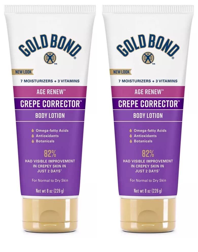 Gold Bond Ultimate Crepe Corrector 8 oz, Age Defense Smoothing Concentrate Skin Therapy Lotion (Pack of 2) Beauty & Personal Care Gold Bond