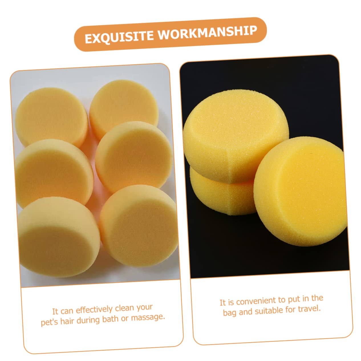 5pcs Pet Cleaning Sponge Bathing Sponge Baby for Bathing Cat Brush Dog Grooming Bath s for Shower Baby Shampoo High Foam Child Foam Supplies Beauty and Personal Care DOITOOL