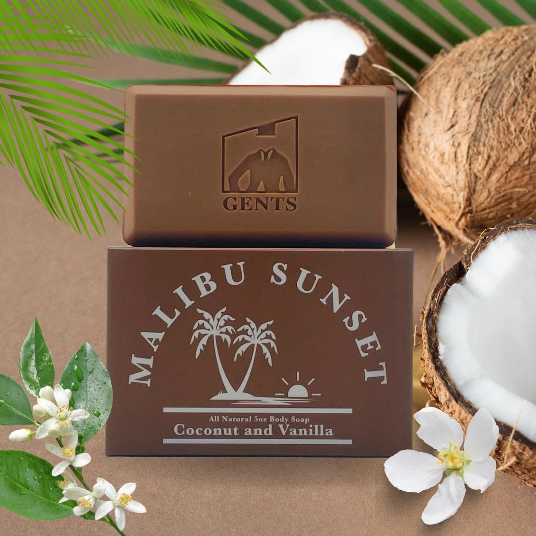 G.B.S Gents Variety Men's Body Soaps - Moisturizing Bar Soap for Men, Smell Fresh and Clean, Washing Hands & Body, All Skin Types for Bath and Shower Beauty & Personal Care G.B.S