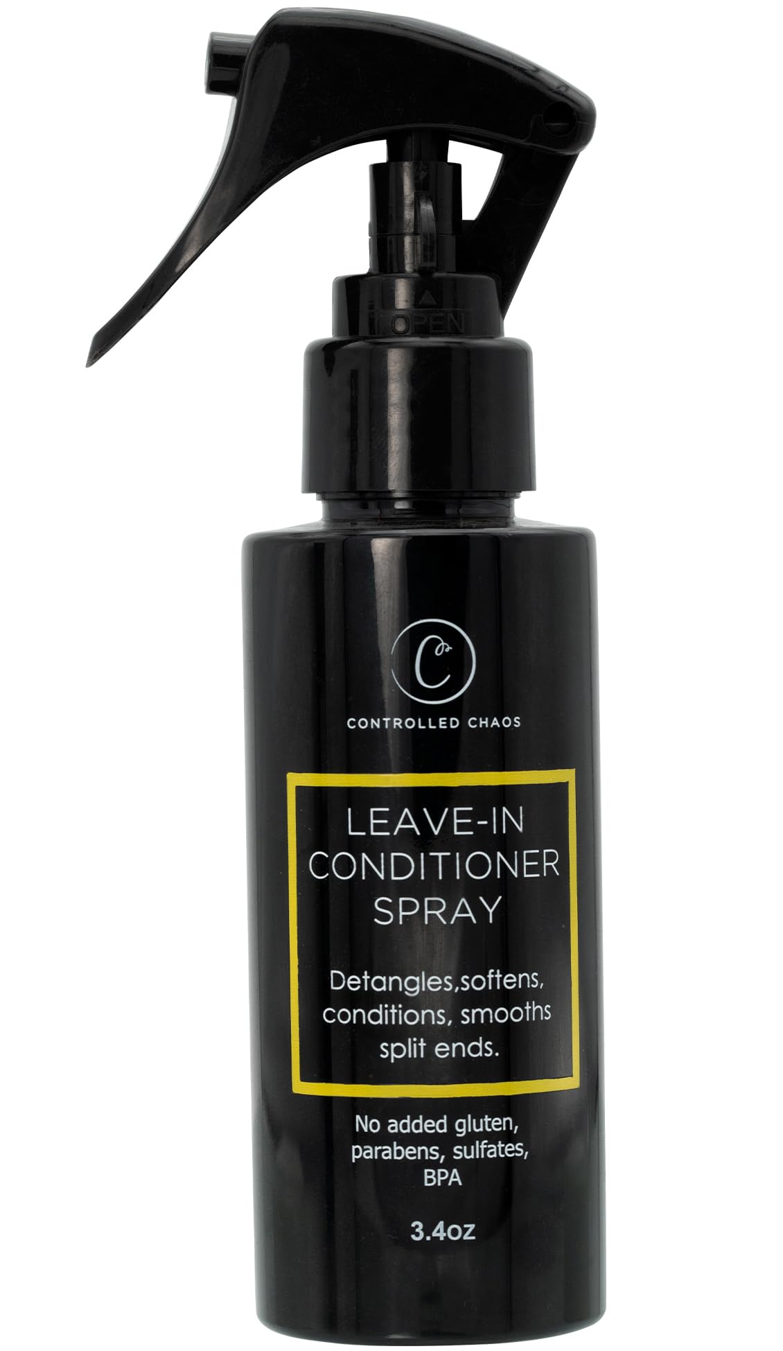 Controlled Chaos Leave-In Conditioner Spray- Anti Frizz Hair Detangler Spray for Dry Damaged Hair with Natural Watermelon & Sunflower Seed Oil & Honey Beauty & Personal Care Controlled Chaos