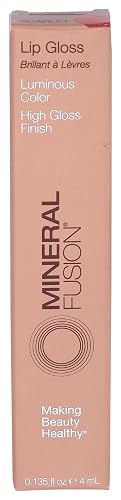 Mineral Fusion Lip Gloss, Scarlet, 0.135 Ounce Beauty & Personal Care Mineral Fusion