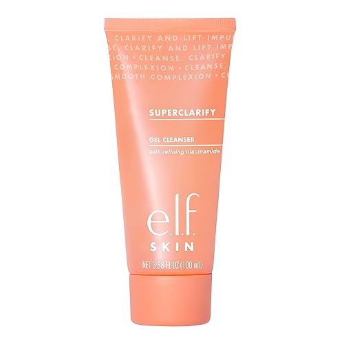 e.l.f. SuperClarify Cleanser, Lightweight, Gentle, Effective, Soothing, Removes Makeup and Impurities, Prevents Clogged Pores, Strengthens, Infused Beauty & Personal Care e.l.f.