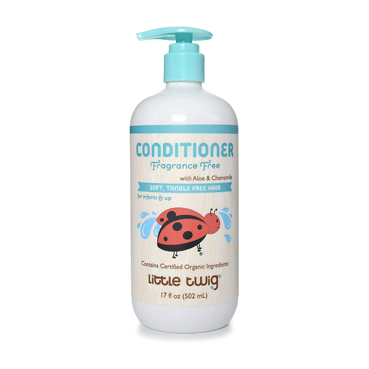 Little Twig Hair Conditioner, Natural Conditioner with Plant Derived Formula, Contains Essential Oils and Extracts, Suitable for Whole Family,