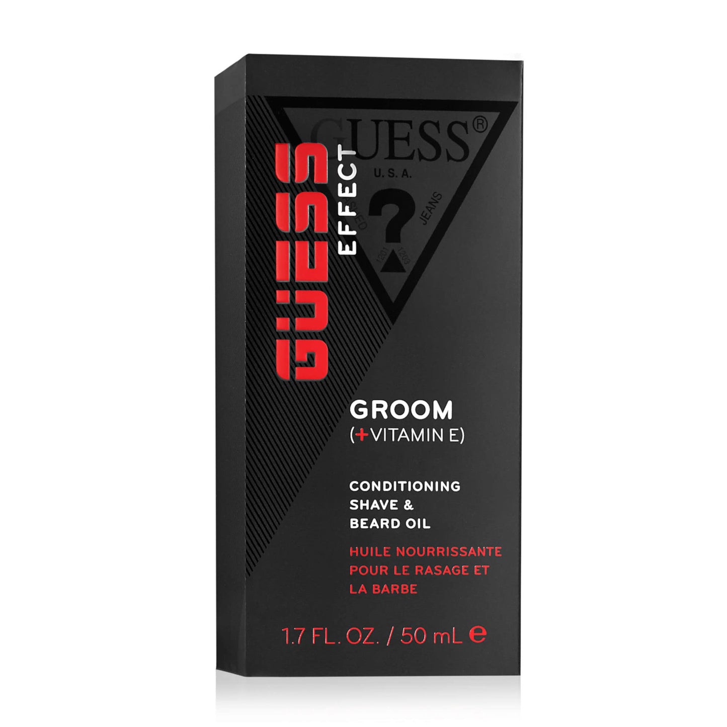 Guess Guess Effect Boost Conditioning Shave and Beard Oil Men Oil 1.7 oz Beauty & Personal Care GUESS